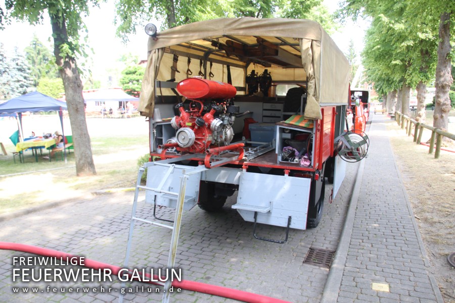 Feuerwehrfest zu unserem Jubiläum